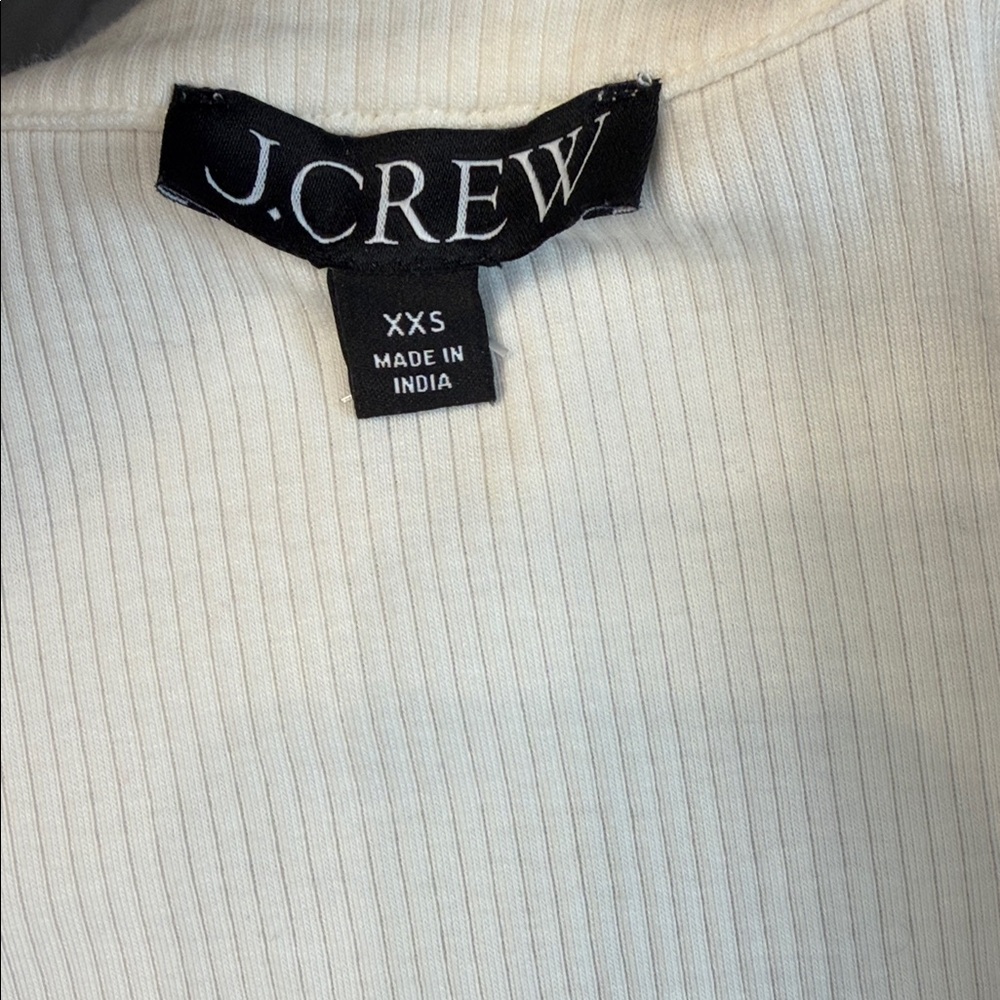 J. Crew Cream Embellished cardigan - Picture 6 of 7